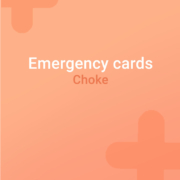 Emergency card choke, emergency choke, choke horse