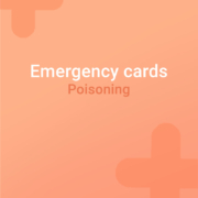 Emergency card poisoning, emergency poisoning, poisoning in horse