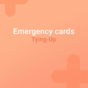 Emergency card tying up, emergency tying up, tying up horse