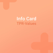 Info card TPR values, TPR values horse